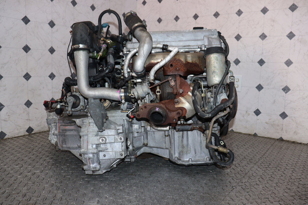 Toyota Vitz RS TRD Yaris 1NZ-FET 1.5L Turbo Engine & 5 Speed Manual Transmission Swap JDM