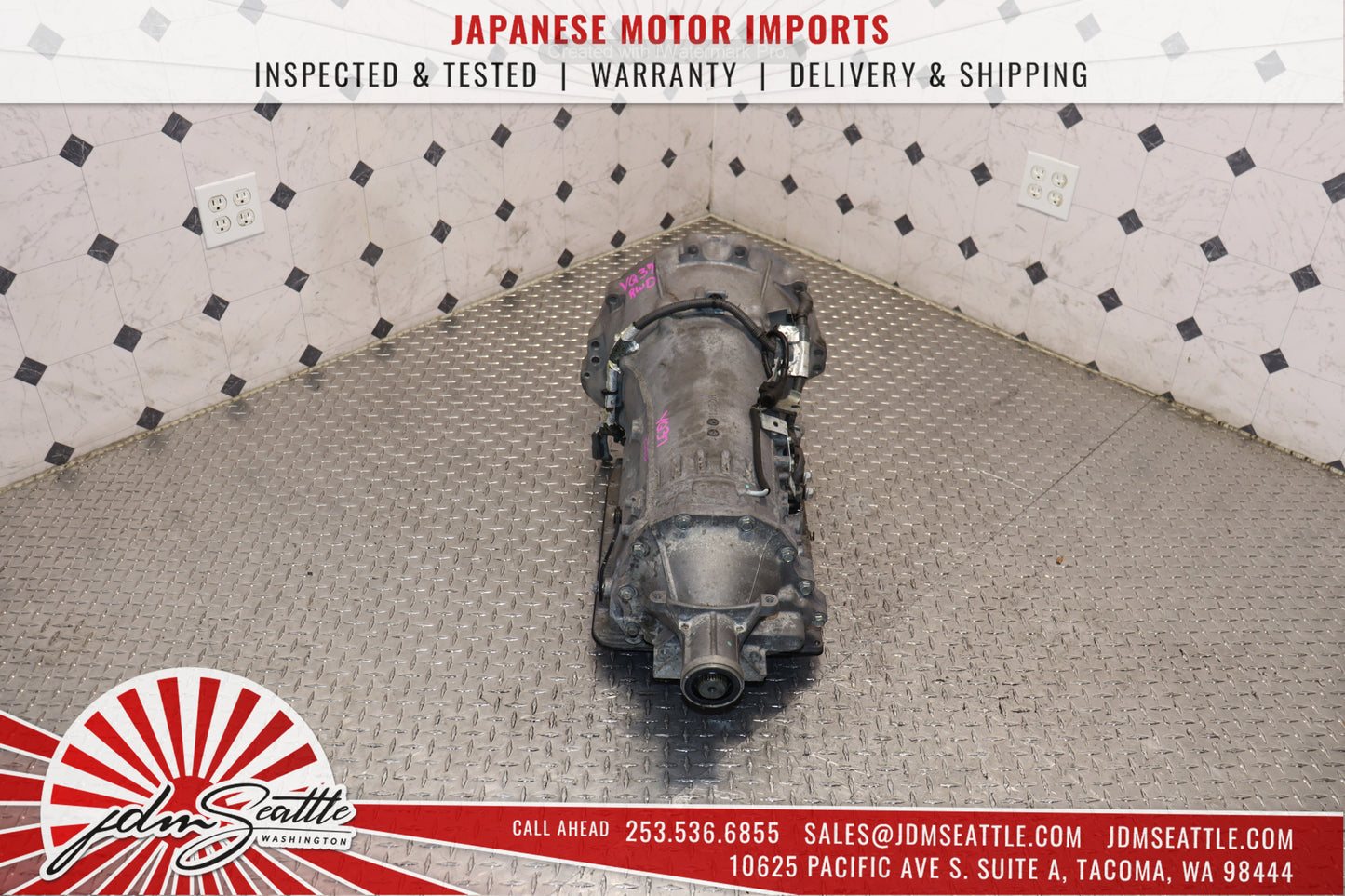 JDM VQ37 RWD 7SPD AUTOMATIC TRANSMISSION 08-2013 INFINITI G37 09-19 NISSAN 370Z