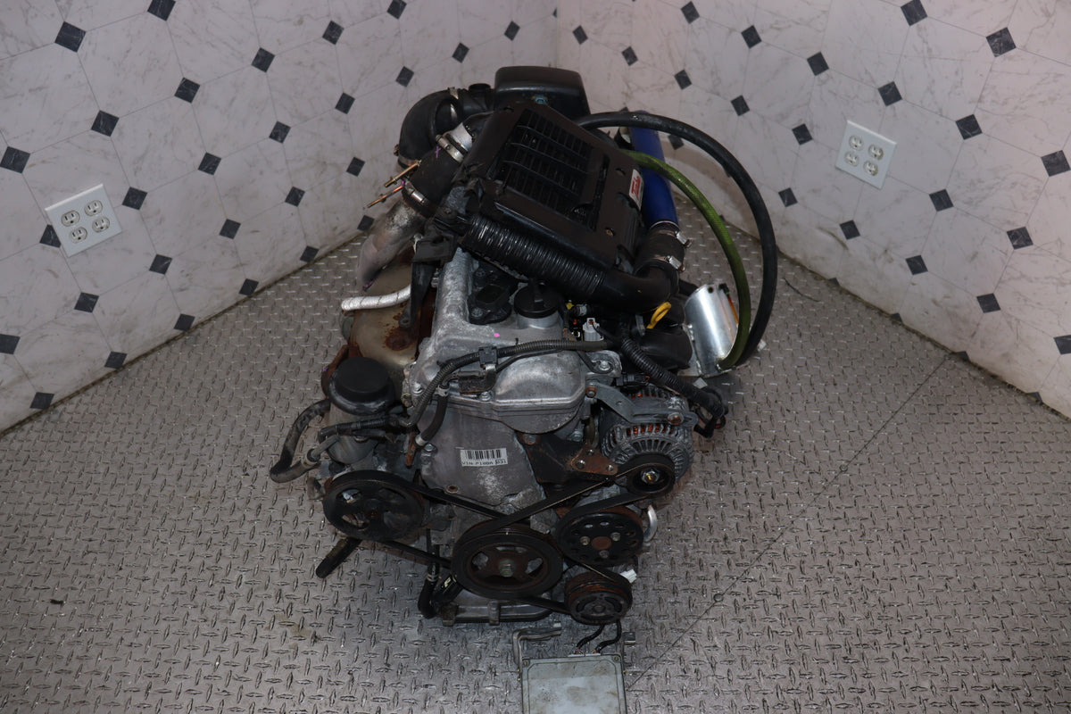 Toyota Vitz RS TRD Yaris 1NZ-FET 1.5L Turbo Engine & 5 Speed Manual Transmission Swap JDM