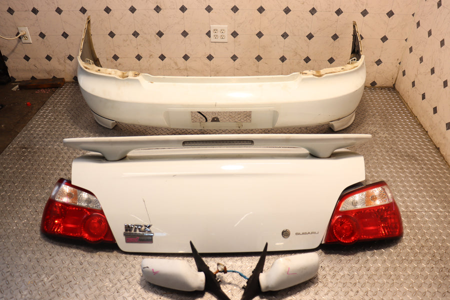 2004 2005 Subaru Impreza WRX STI GD Widebody Front Fenders & Rear Bumper JDM OEM