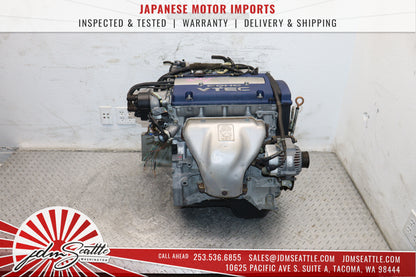 JDM Honda Accord Prelude H23A Blue Top 2.3L Engine DOHC VTEC Motor