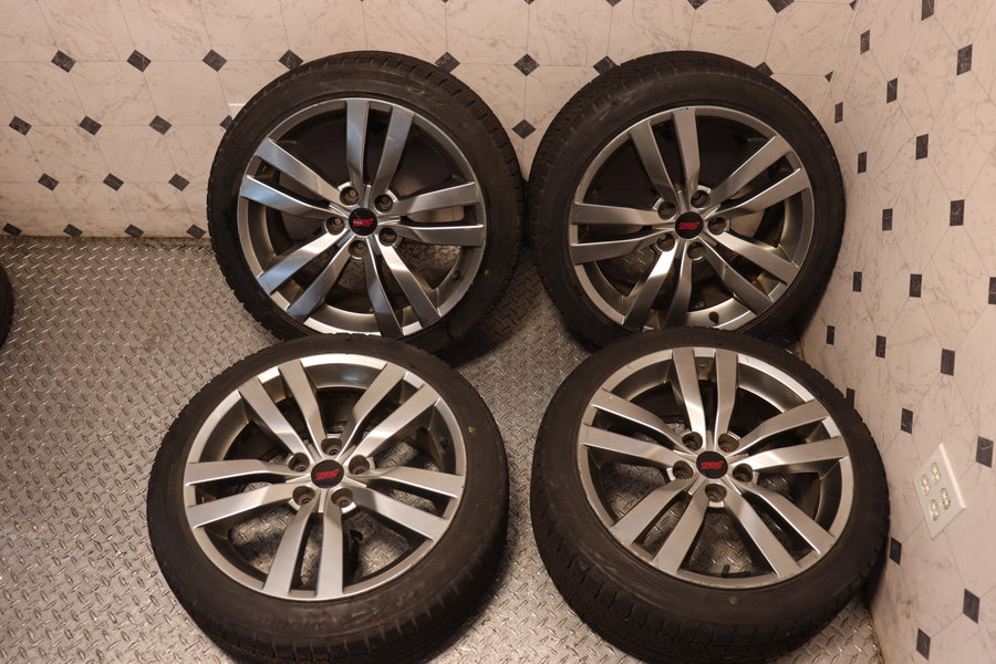 2008 2009 2010 2011 2012 2013 2014 Subaru Impreza WRX STI GRB GVB 18 Inch OEM Wheels Rims Set of 4 JDM