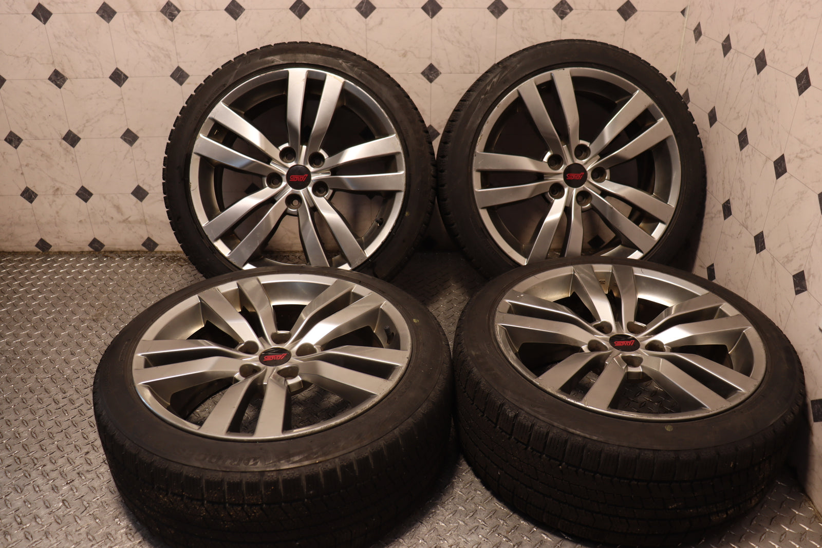 2008 2009 2010 2011 2012 2013 2014 Subaru Impreza WRX STI GRB GVB 18 Inch OEM Wheels Rims Set of 4 JDM