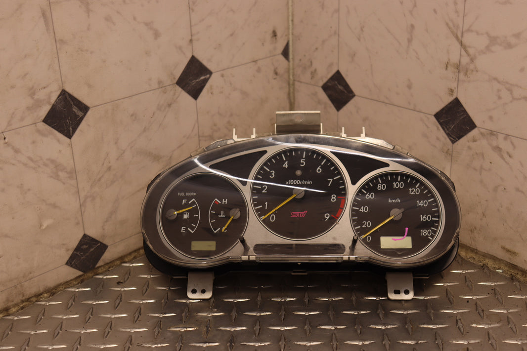 2002-2003 Subaru Impreza WRX STI JDM Gauge Cluster Tachometer Version 7 V7 OEM