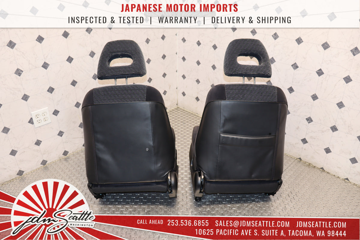 1993-2001 Honda Acura Integra DB6 OEM Front & Rear Cloth Seat Set