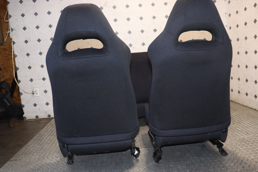 2002 2003 2004 2005 2006 2007 Subaru Impreza WRX STI V7 Front & Rear OEM Seats Set JDM