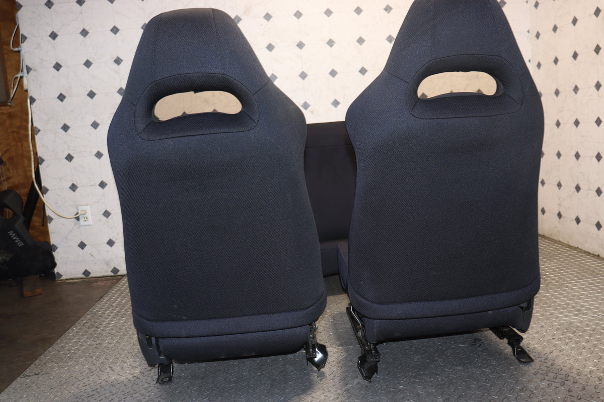 2002 2003 2004 2005 2006 2007 Subaru Impreza WRX STI V7 Front & Rear OEM Seats Set JDM