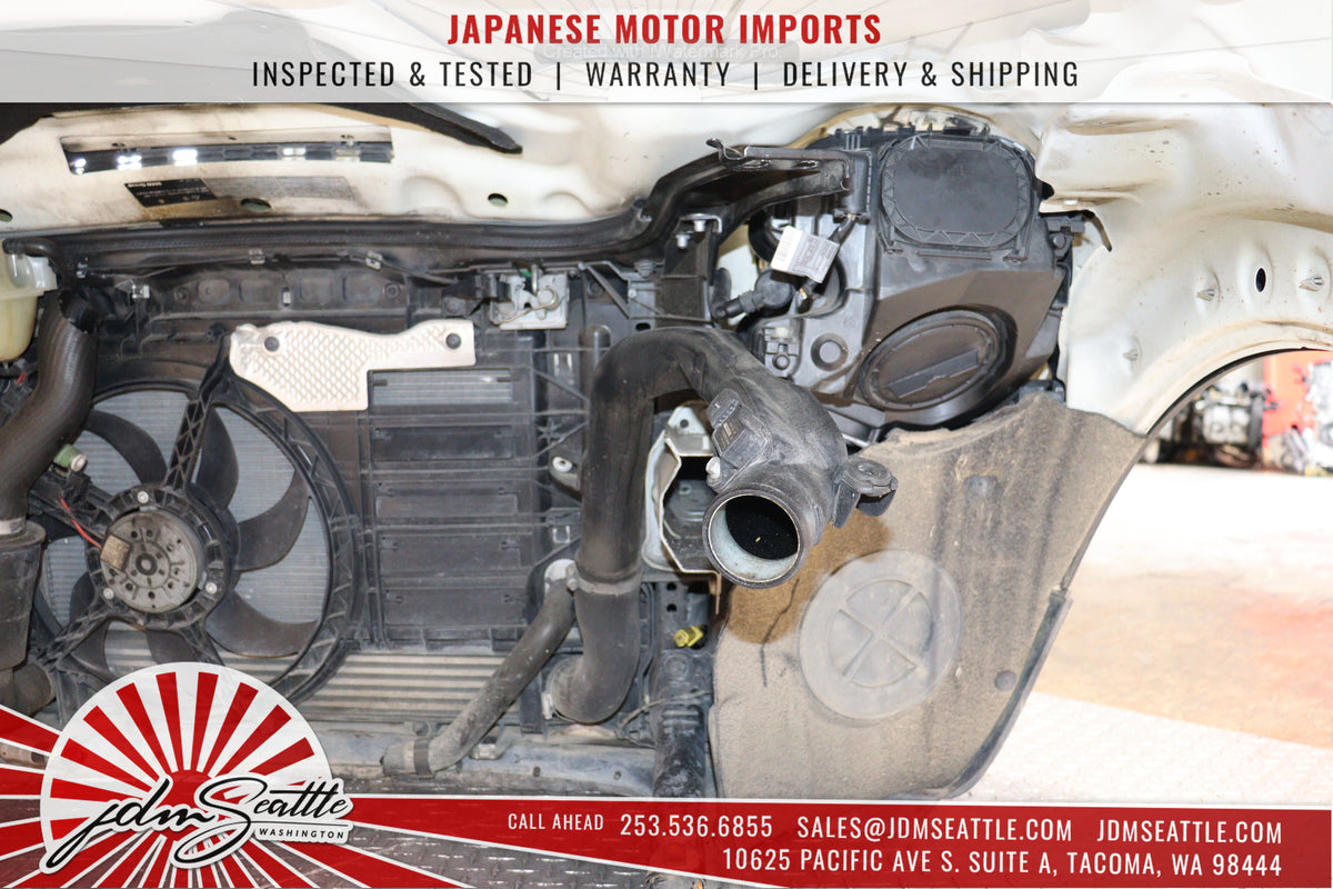 JDM 02-06 MINI COOPER S COMPLETE FRONT END CONVERSION NOSE CUT FRONT CLIP WHITE/CREAM