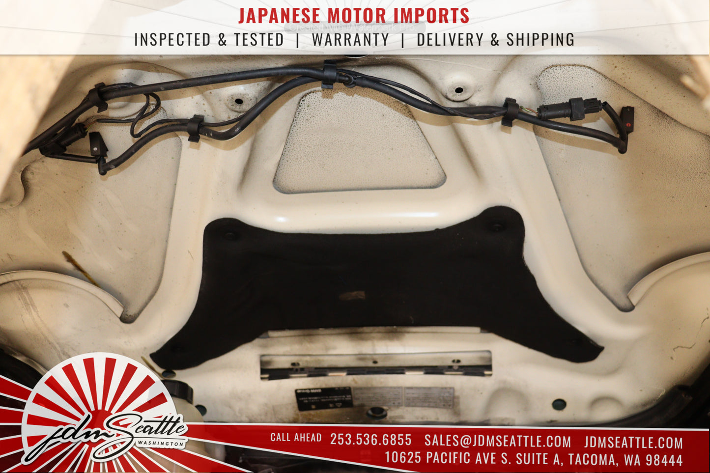 JDM 02-06 MINI COOPER S COMPLETE FRONT END CONVERSION NOSE CUT FRONT CLIP WHITE/CREAM