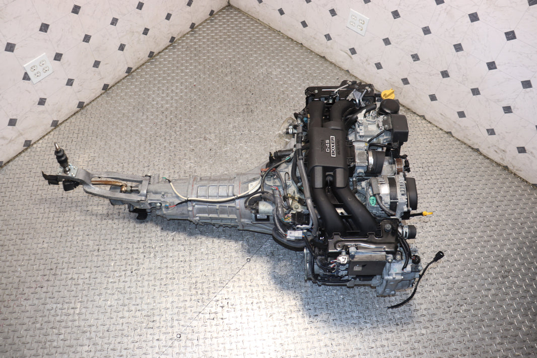2013-2016 Scion FR-S FA20 JDM Engine | 2.0L DOHC D-4S Boxer (Motor Only Transmission Not Included)