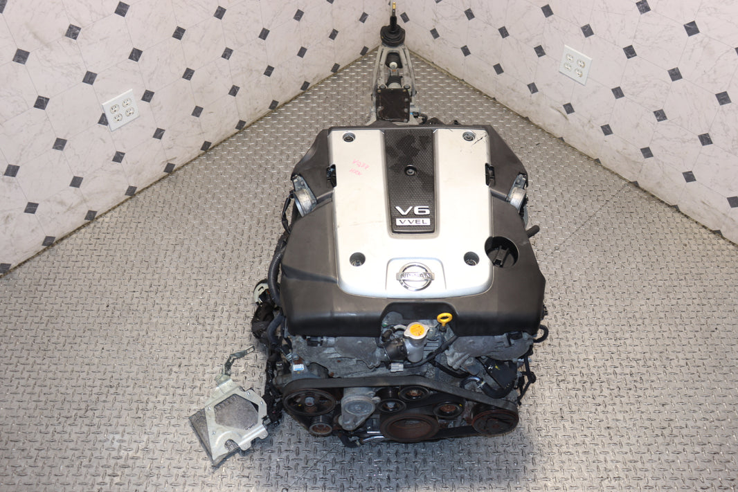 2009-2019 Nissan 370Z Infiniti G37 JDM VQ37VHR 3.7L VVEL Engine & 6-Speed Manual Transmission
