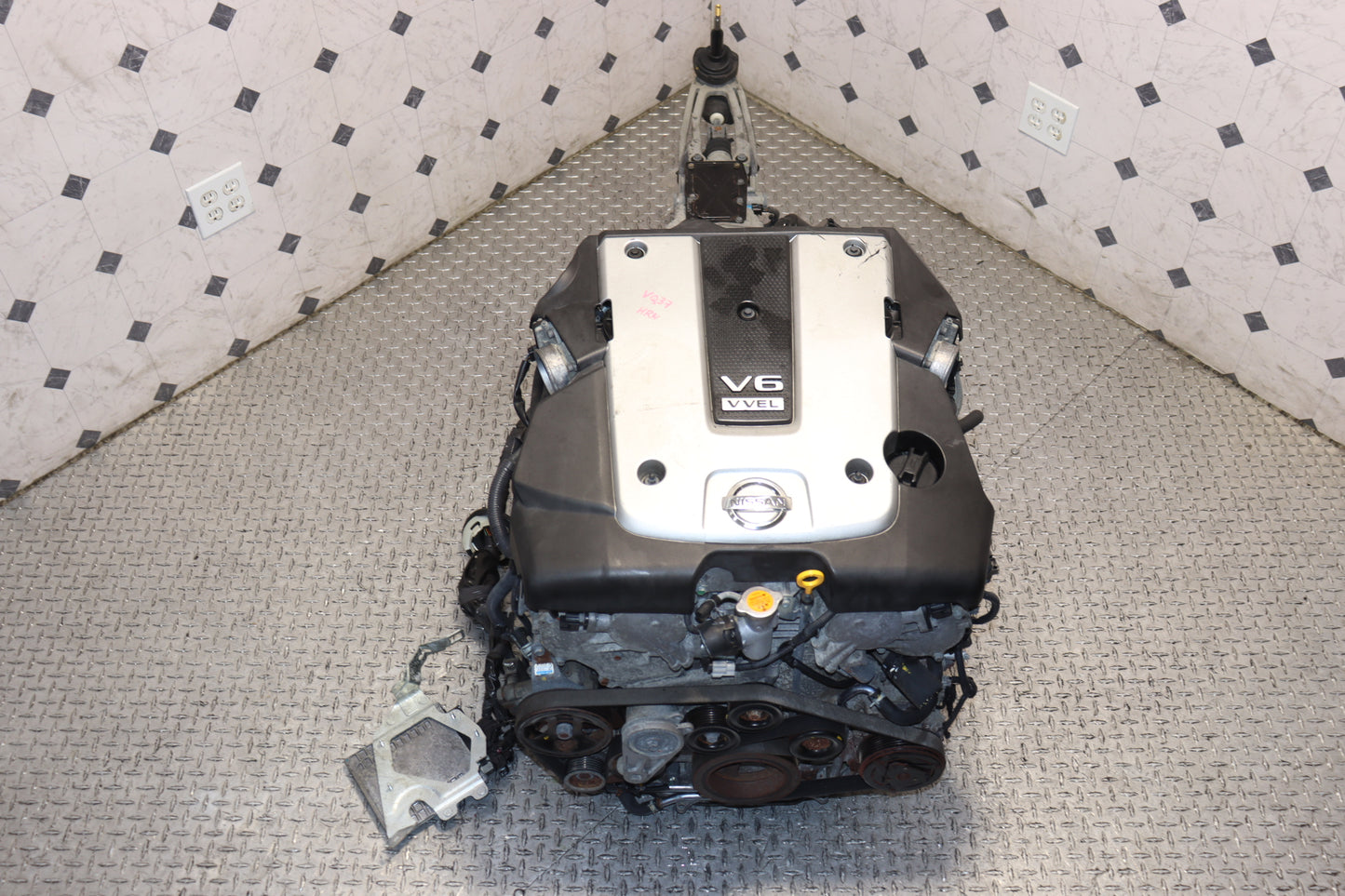 2009-2019 Nissan 370Z Infiniti G37 JDM VQ37VHR 3.7L VVEL Engine & 6-Speed Manual Transmission