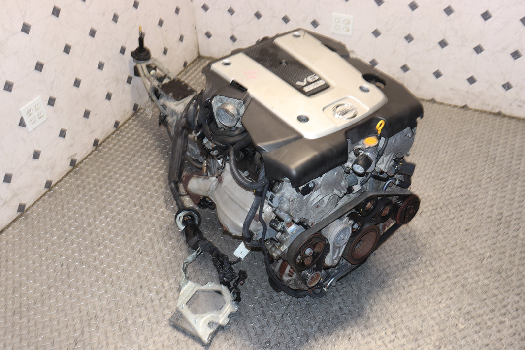 2009-2019 Nissan 370Z Infiniti G37 JDM VQ37VHR 3.7L VVEL Engine & 6-Speed Manual Transmission