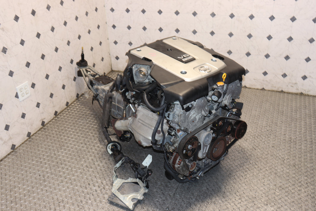 2009-2019 Nissan 370Z Infiniti G37 JDM VQ37VHR 3.7L VVEL Engine & 6-Speed Manual Transmission