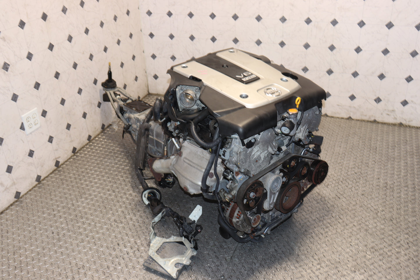 2009-2019 Nissan 370Z Infiniti G37 JDM VQ37VHR 3.7L VVEL Engine & 6-Speed Manual Transmission
