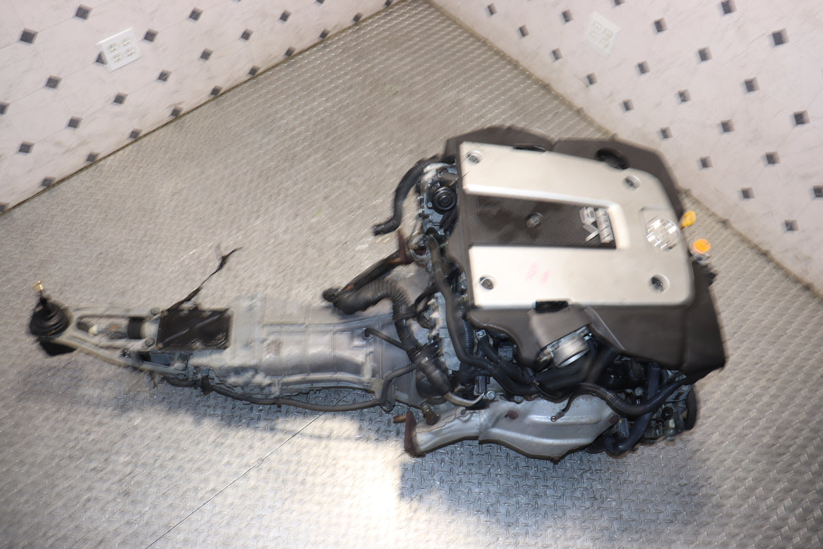 Nissan 370Z Infiniti G37 3.7L V6 DOHC VVEL Engine & 6 Speed Manual Transmission Swap JDM VQ37VHR