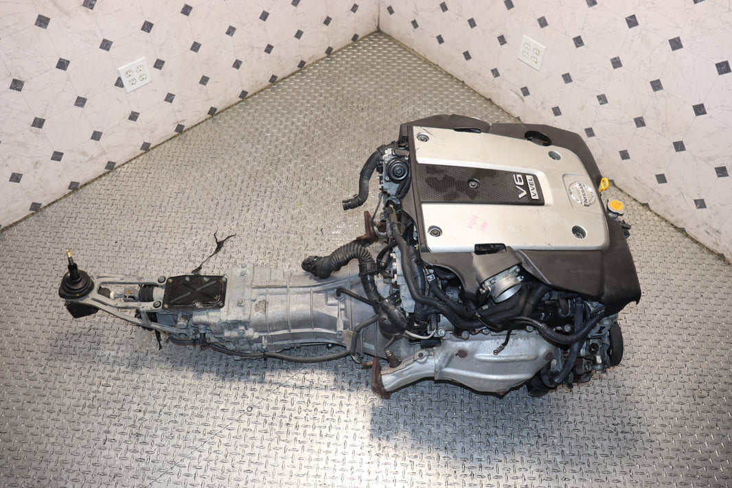 2009-2019 Nissan 370Z Infiniti G37 JDM VQ37VHR 3.7L VVEL Engine & 6-Speed Manual Transmission