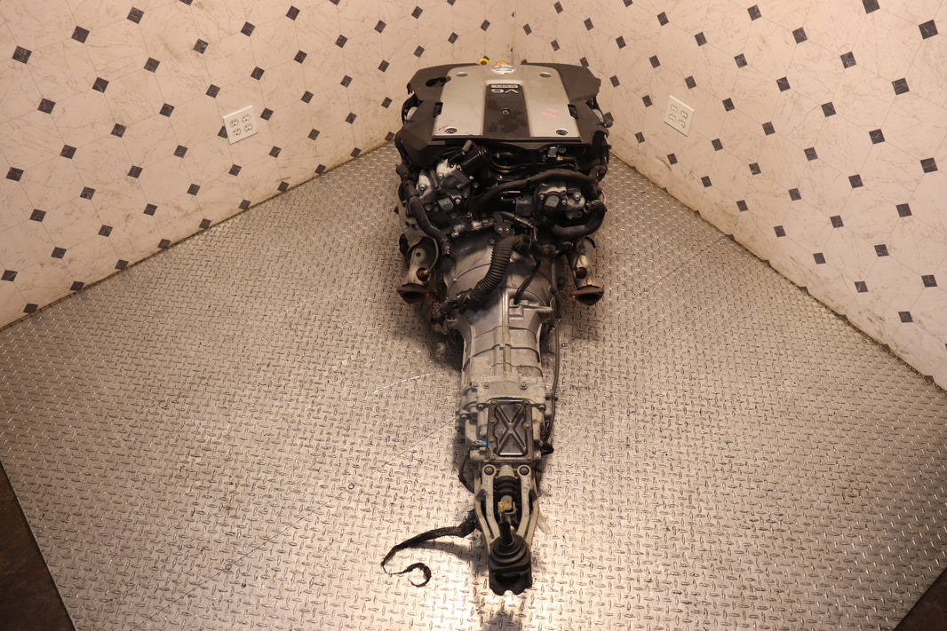 2009-2019 Nissan 370Z Infiniti G37 JDM VQ37VHR 3.7L VVEL Engine & 6-Speed Manual Transmission