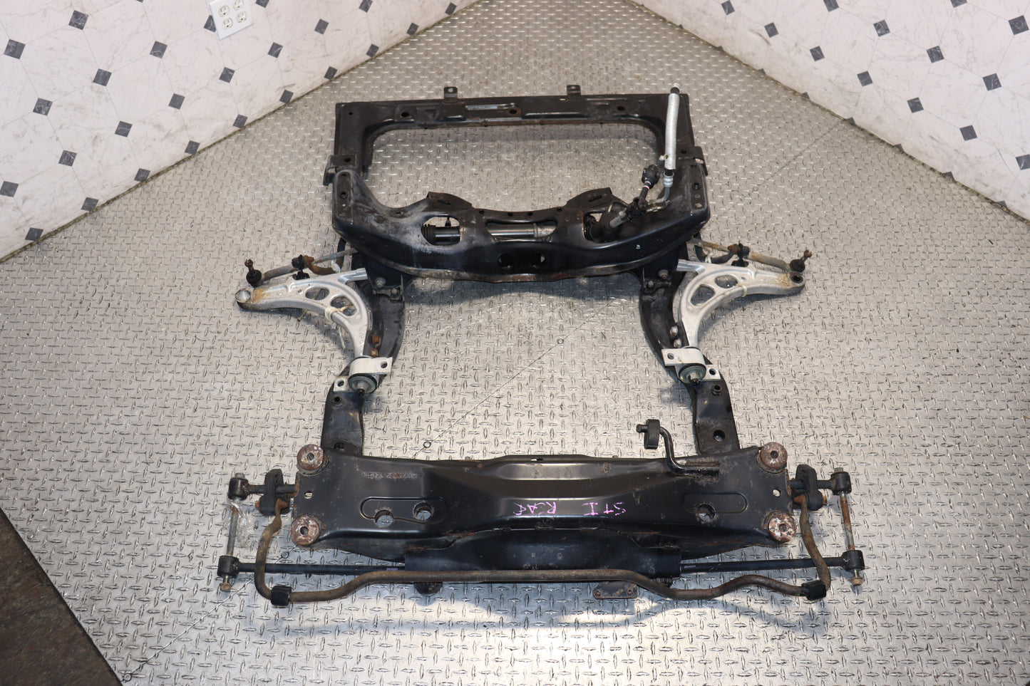 2002-2007 Subaru Impreza WRX STI JDM Front and Rear Subframe Cradle Crossmember OEM GD