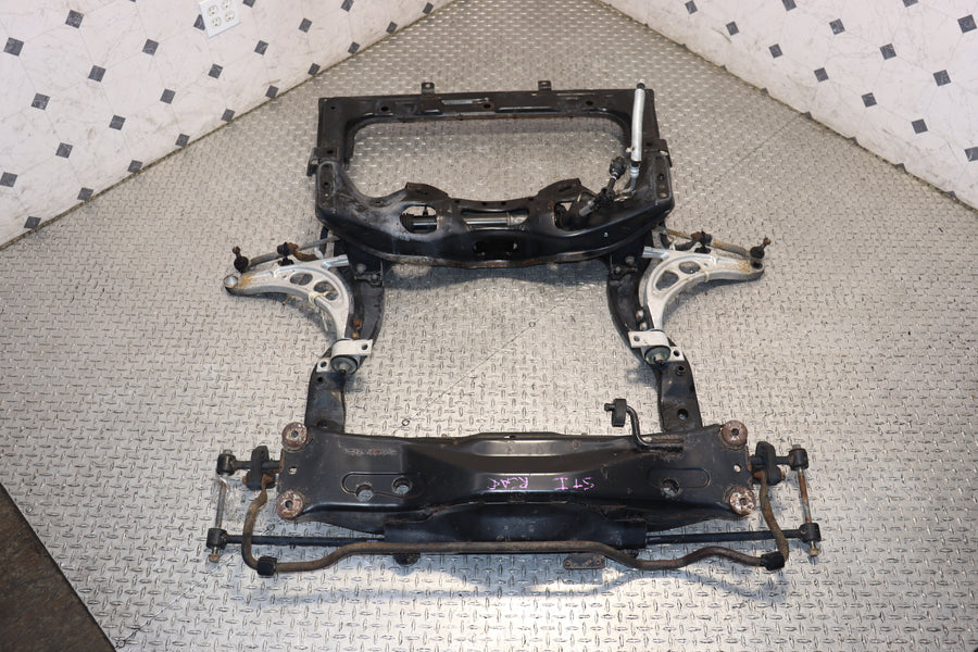 2002 2003 2004 2005 2006 2007 Subaru Impreza WRX STI GD Front & Rear Subframe Cradle Crossmember JDM OEM