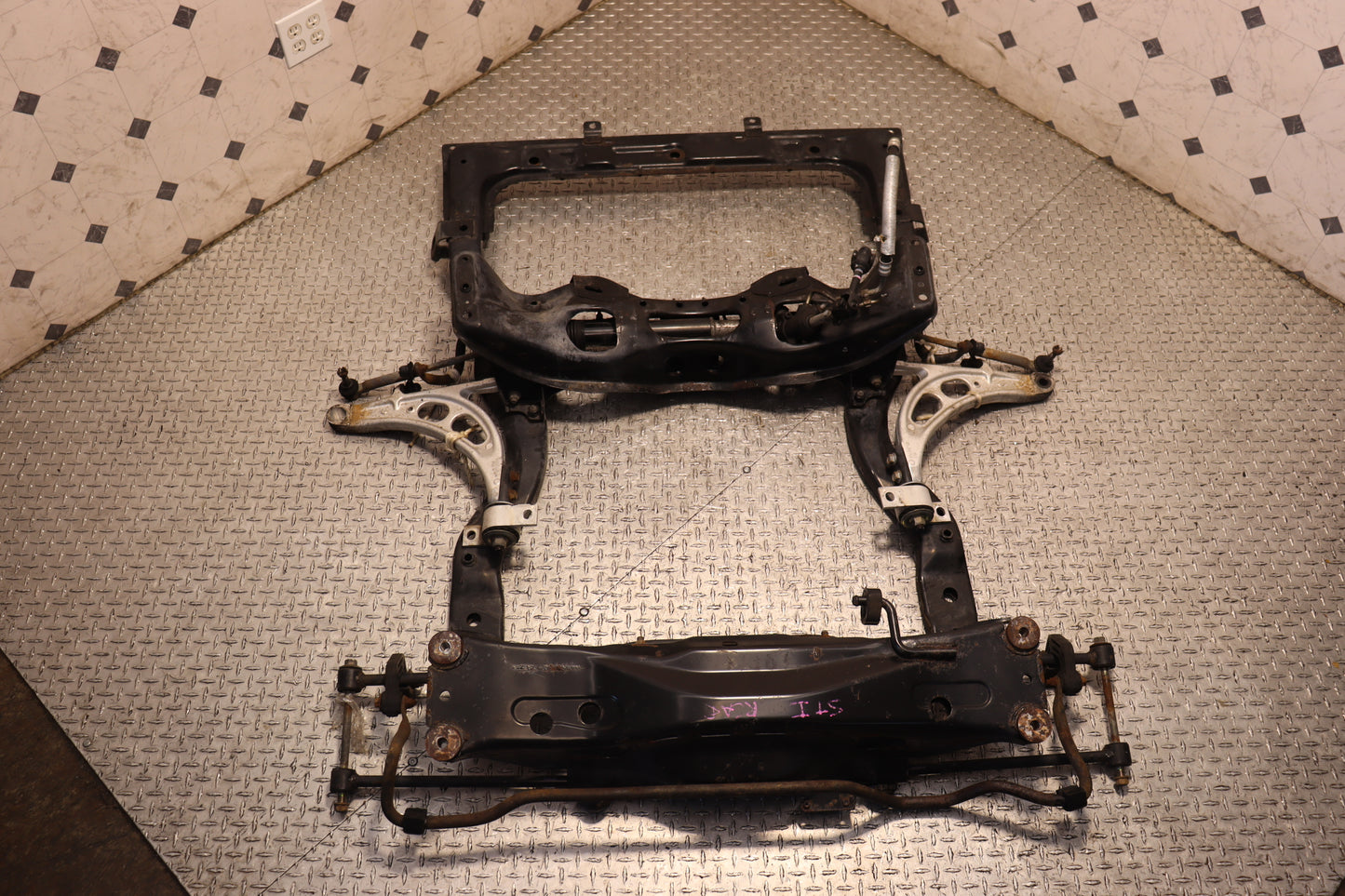2002-2007 Subaru Impreza WRX STI JDM Front and Rear Subframe Cradle Crossmember OEM GD