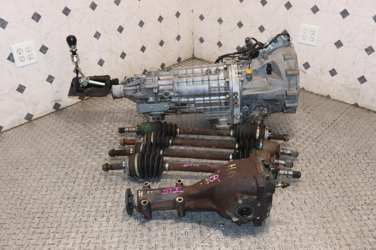 Subaru Impreza WRX STI V7 6 Speed Manual AWD Transmission With Diff & Limited Slip JDM