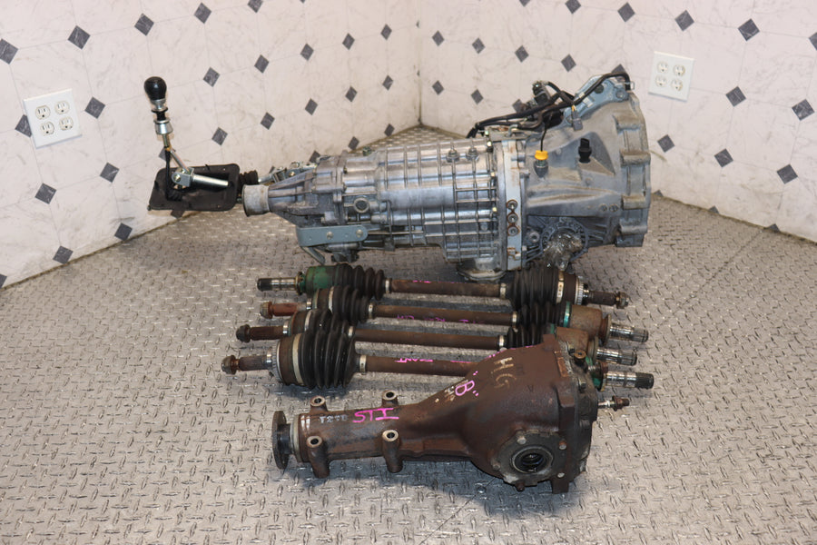 Subaru Impreza WRX STI V7 6 Speed Manual AWD Transmission With Diff & Limited Slip JDM