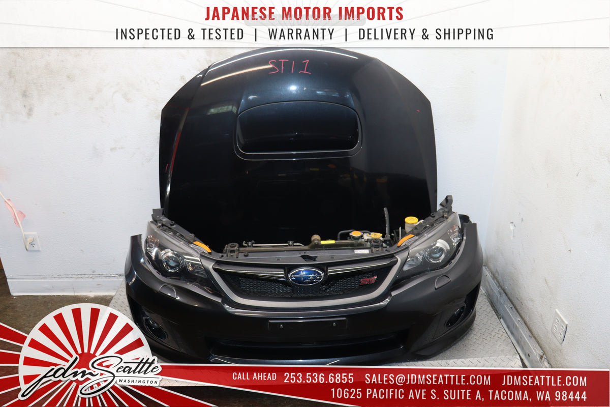 JDM SUBARU WRX STI 08-14 V10 FRONT END CONVERSION NOSE CUT AND SET