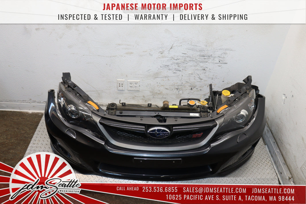 JDM SUBARU WRX STI 08-14 V10 FRONT END CONVERSION NOSE CUT AND SET