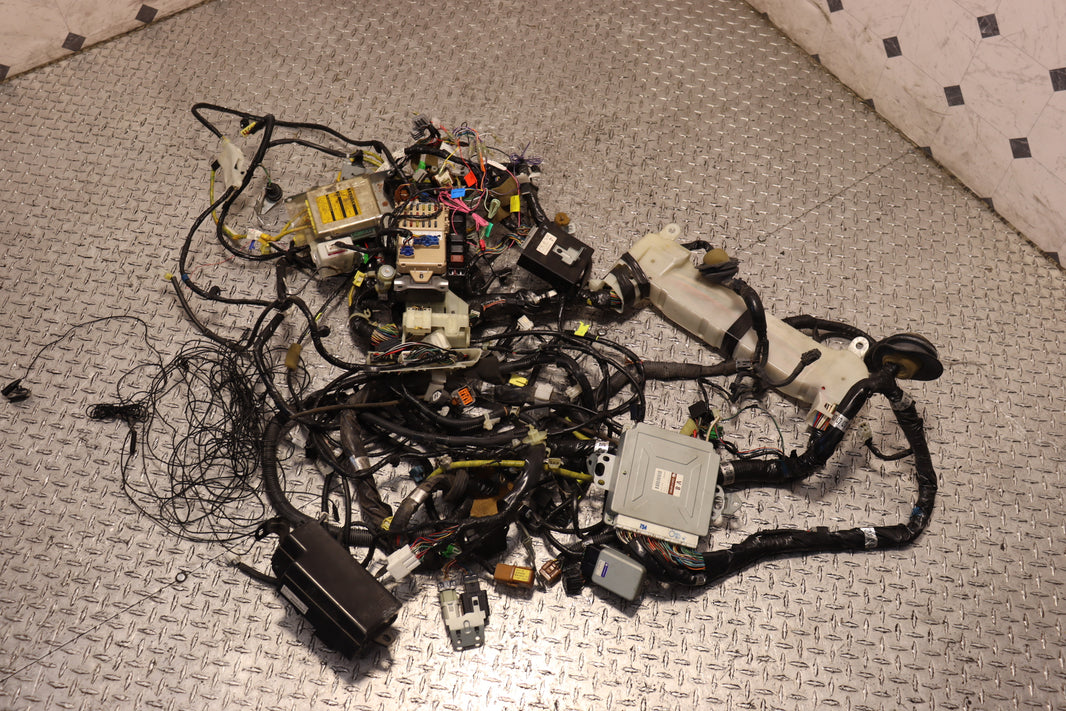 JDM 2002-2007 SUBARU IMPREZA WRX STI ENGINE V7 J207 COMPLETE WIRING HARNESS & ECU