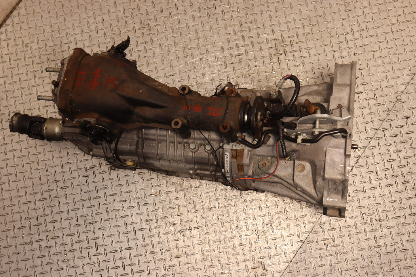 2006-2007 Subaru Impreza WRX STI JDM EJ207 V10 Spec C 6-Speed Manual Transmission OEM TY856