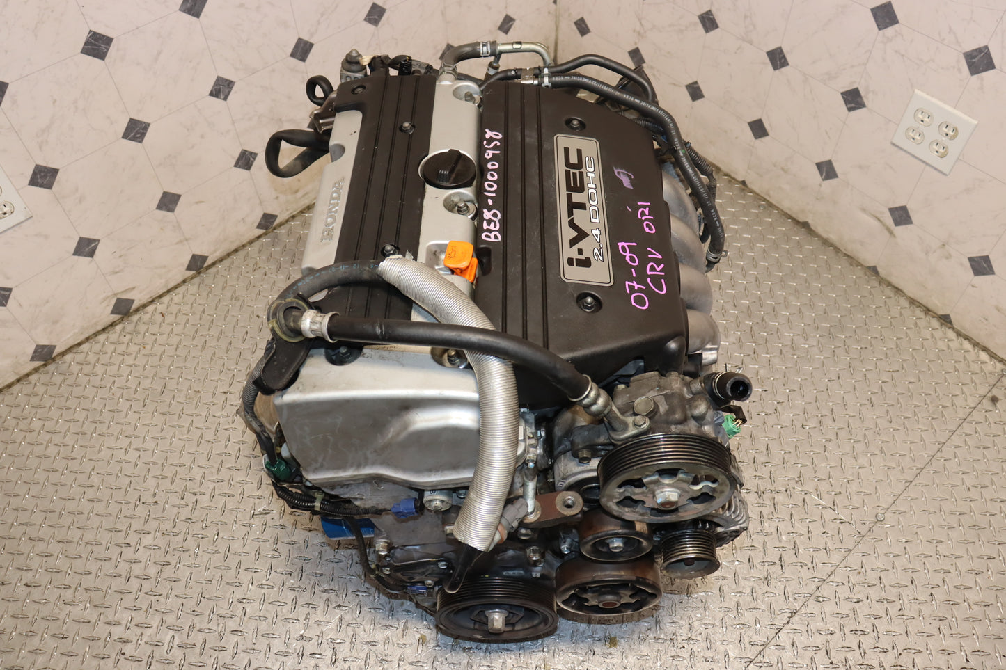 2007-2009 Honda CR-V JDM K24A 2.4L DOHC i-VTEC Engine Motor OEM