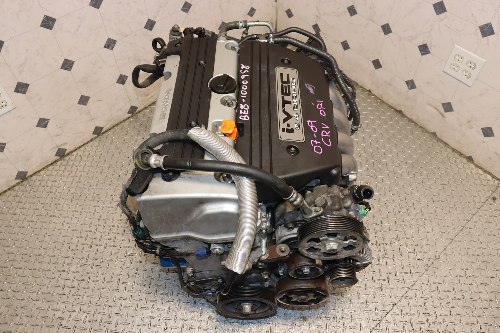 2007 2008 2009 Honda CR-V 2.4L DOHC i-VTEC Engine JDM K24A K24Z1 OEM