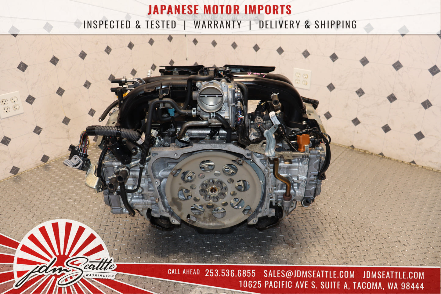 JDM FB20 2.0L DOHC AVCS ENGINE 12-14 SUBARU XV CROSSTREK IMPREZA MOTOR