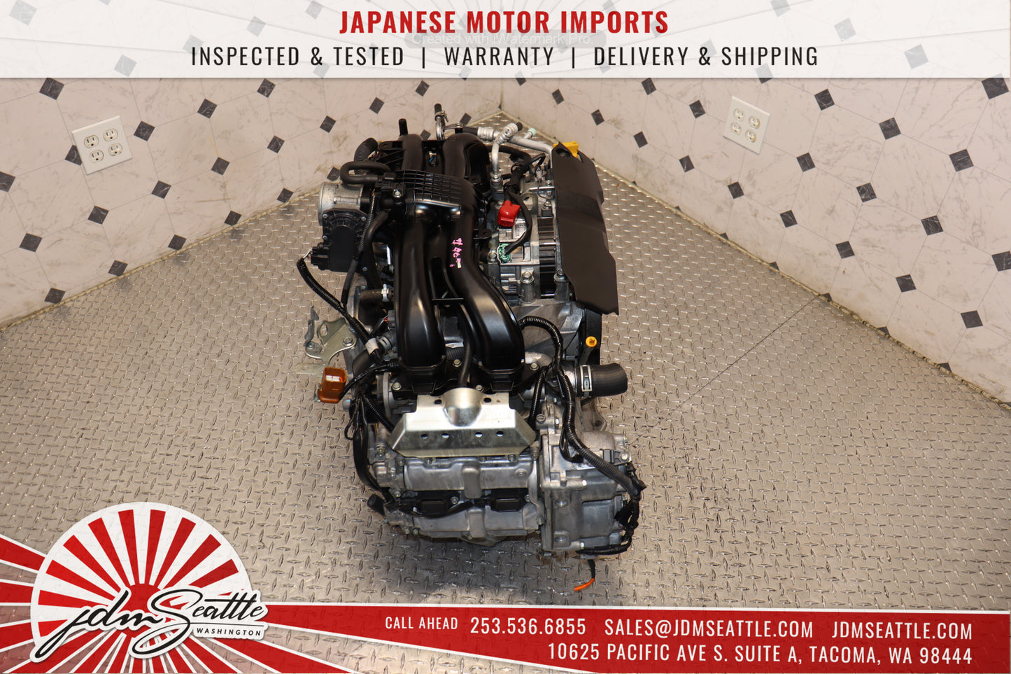 JDM FB20 2.0L DOHC AVCS ENGINE 12-14 SUBARU XV CROSSTREK IMPREZA MOTOR