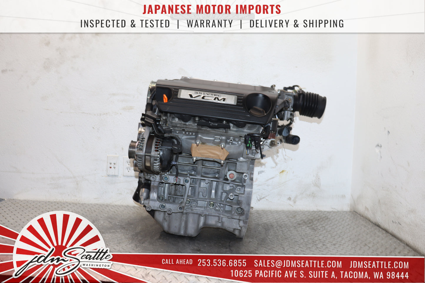 08-12 JDM HONDA ACCORD V6 3.5L J35 VCM 08-10 ODYSSEY 09-12 PILOT