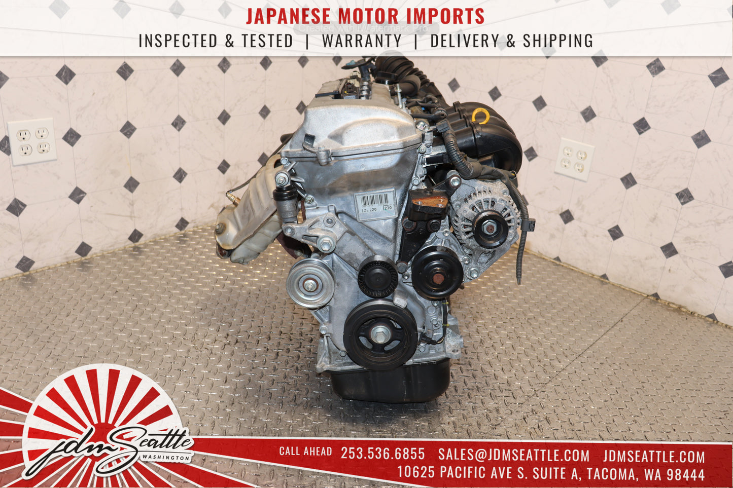 JDM 1ZZ ENGINE 00-05 TOYOTA COROLLA / MATRIX XRX / CELICA / VIBE 1ZZ-FE 1.8L MOTOR