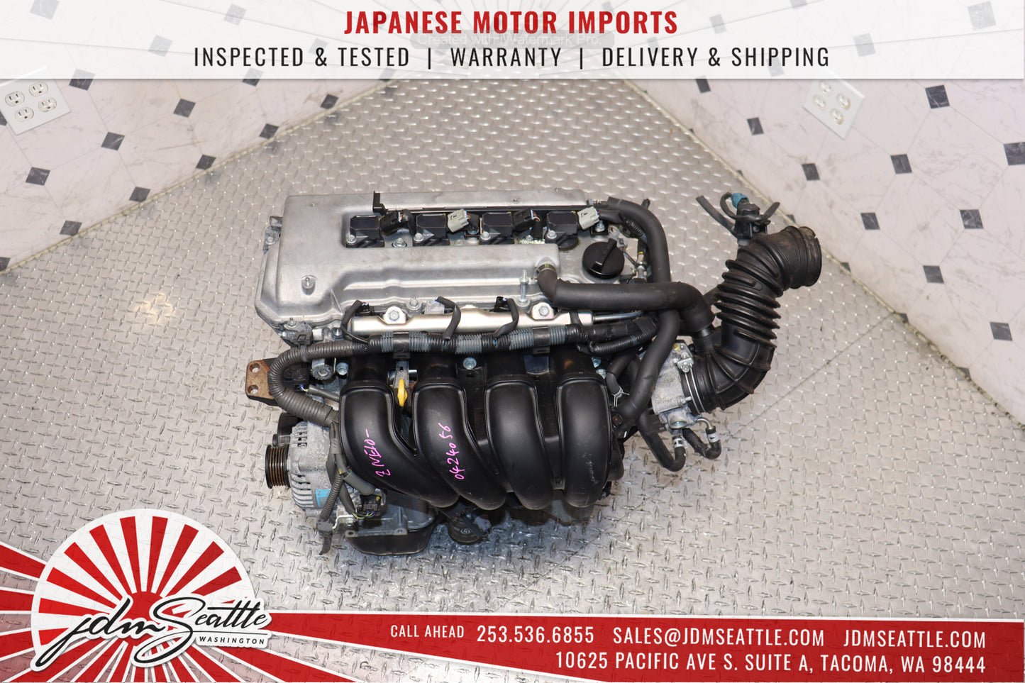 JDM 1ZZ ENGINE 00-05 TOYOTA COROLLA / MATRIX XRX / CELICA / VIBE 1ZZ-FE 1.8L MOTOR