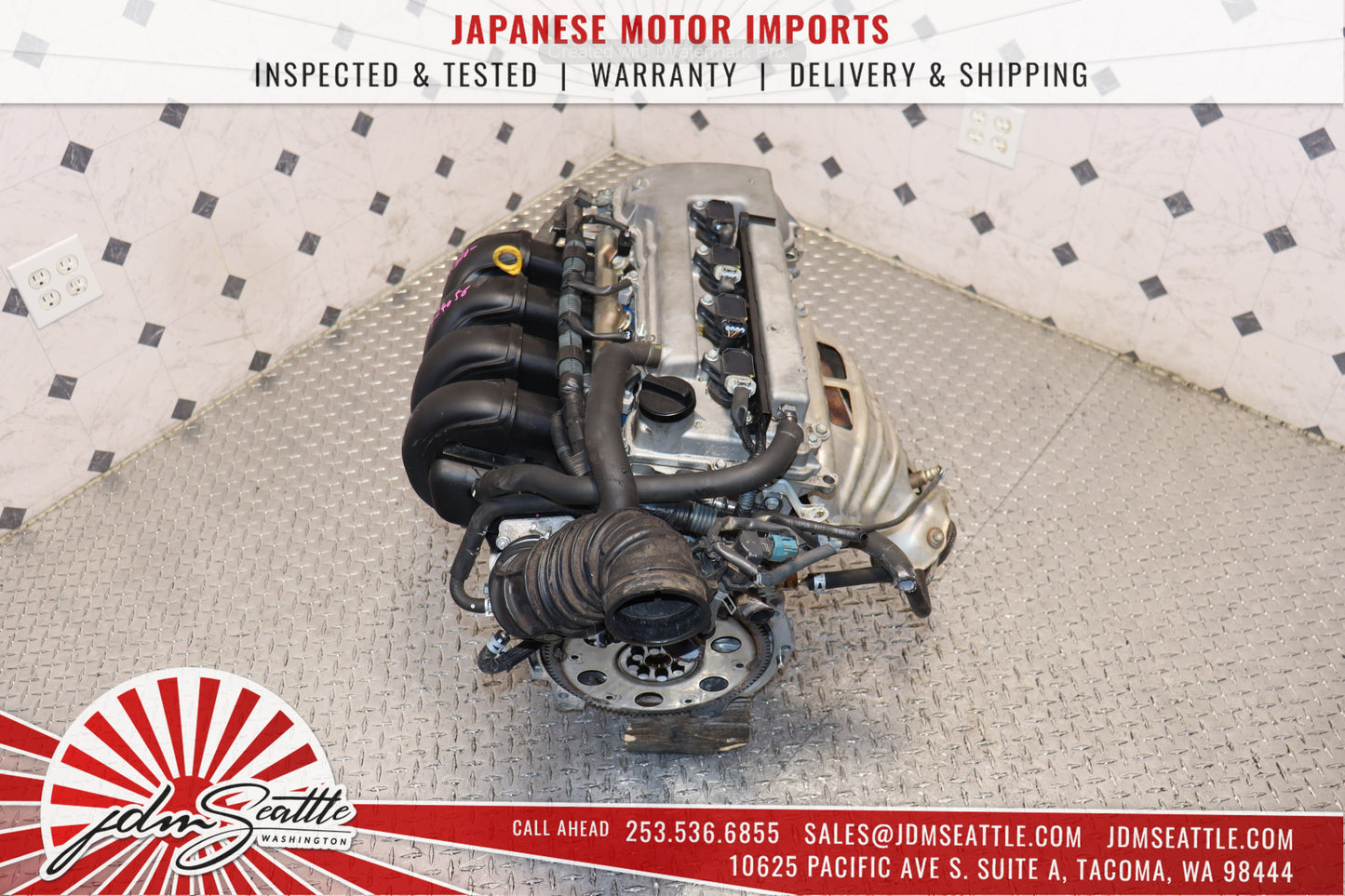 JDM 1ZZ ENGINE 00-05 TOYOTA COROLLA / MATRIX XRX / CELICA / VIBE 1ZZ-FE 1.8L MOTOR