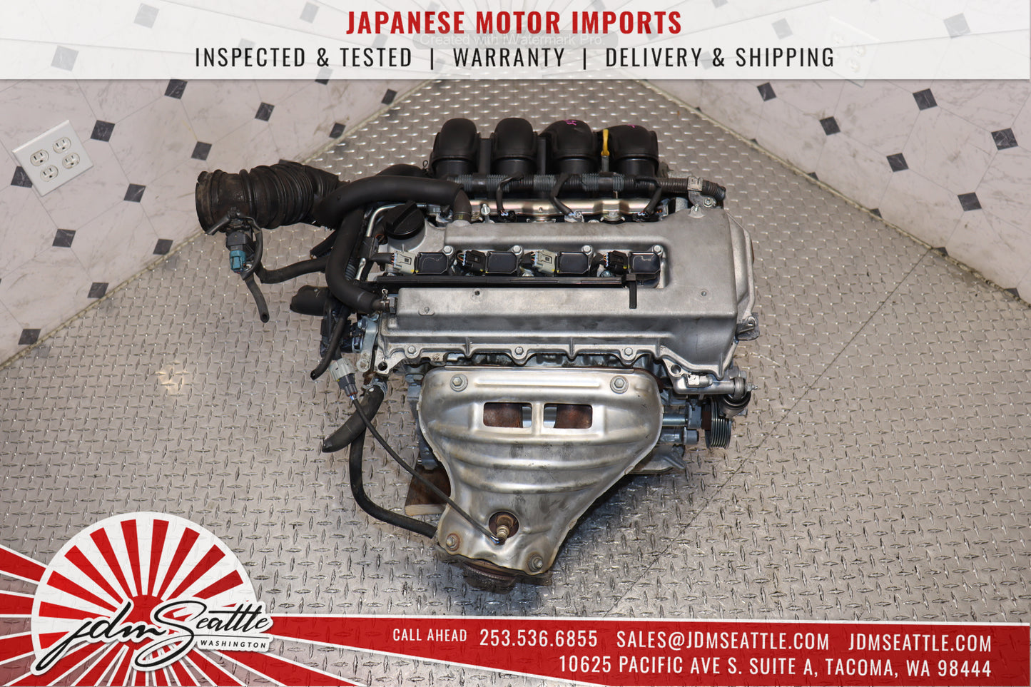 JDM 1ZZ ENGINE 00-05 TOYOTA COROLLA / MATRIX XRX / CELICA / VIBE 1ZZ-FE 1.8L MOTOR