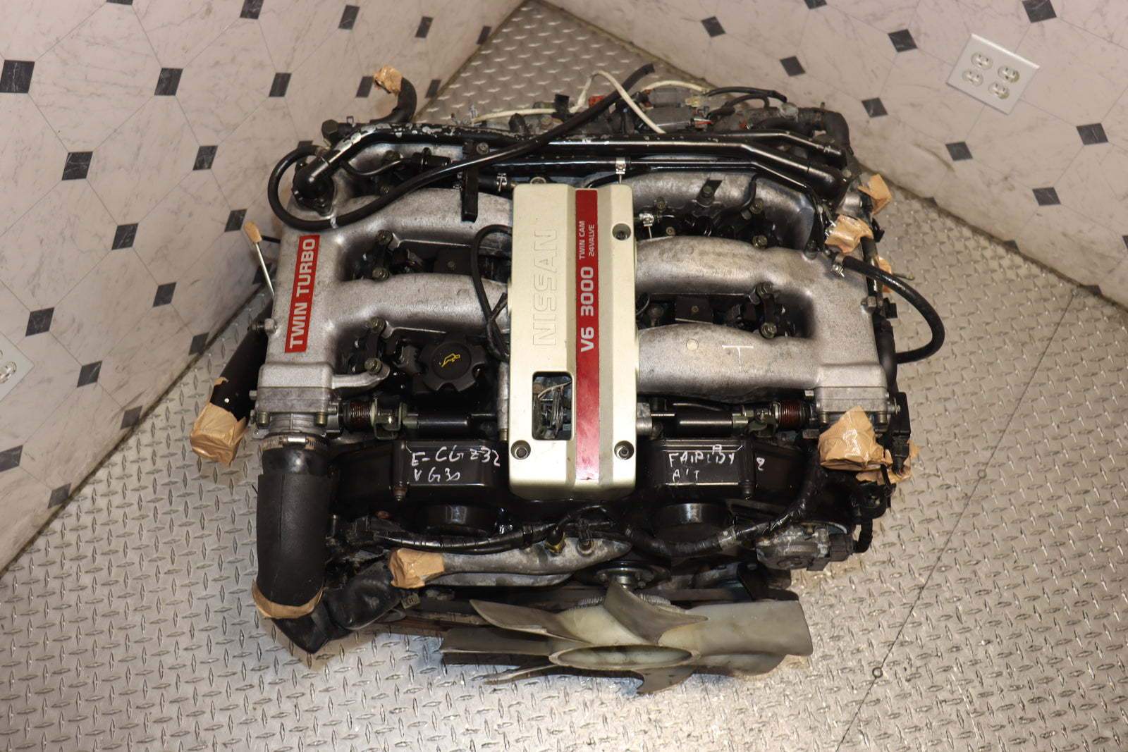 1990 1991 1992 1993 1994 1995 1996 Nissan 300ZX Fairlady Z Z32 3.0L Twin Turbo Engine JDM VG30DETT