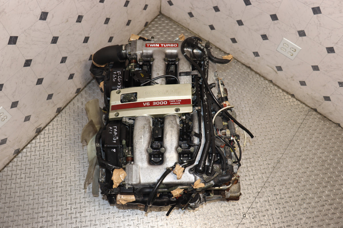 1990 1991 1992 1993 1994 1995 1996 Nissan 300ZX Fairlady Z Z32 3.0L Twin Turbo Engine JDM VG30DETT