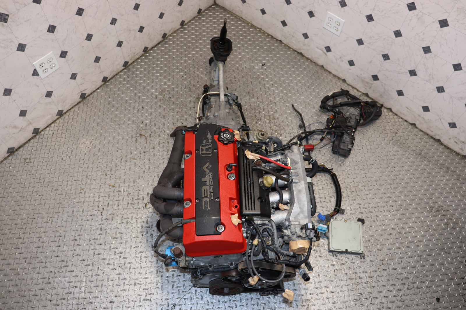 2000 2001 2002 2003 Honda S2000 AP1 F20C 2.0L Engine & 6 Speed Manual Transmission Swap JDM
