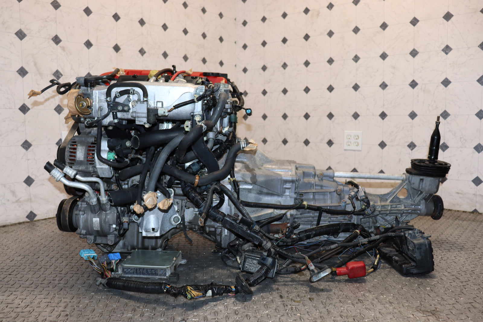 2000 2001 2002 2003 Honda S2000 AP1 F20C 2.0L Engine & 6 Speed Manual Transmission Swap JDM