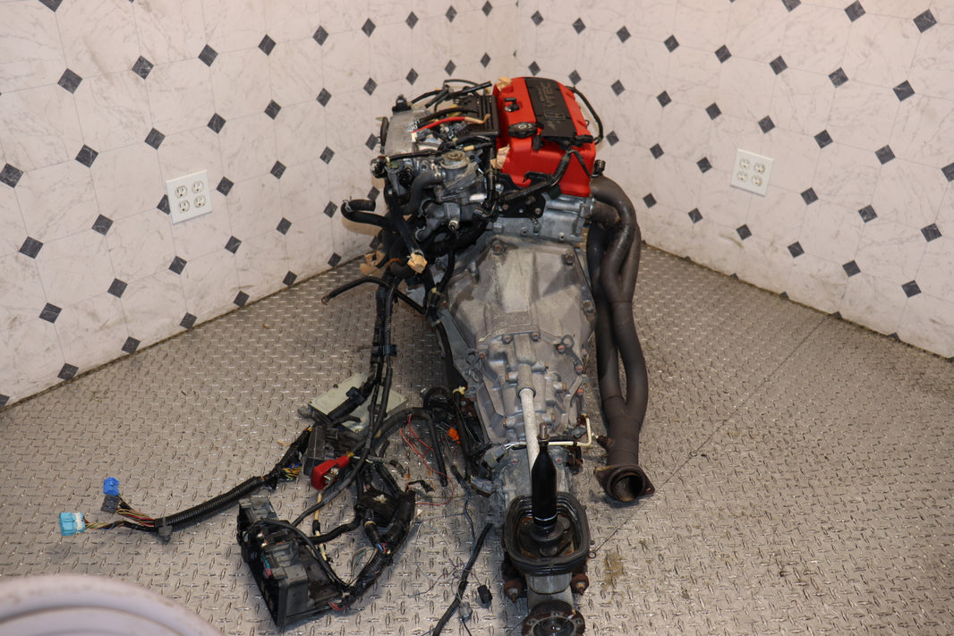 2000-2003 Honda S2000 JDM AP1 F20C Engine 6-Speed Manual Transmission Swap OEM