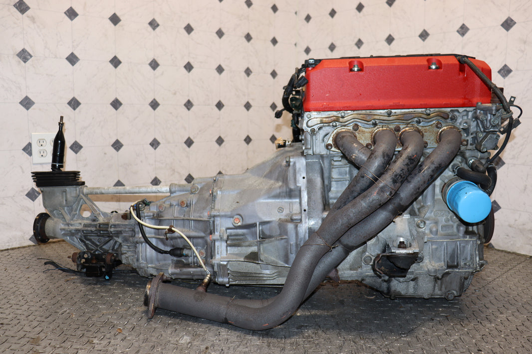 2000-2003 Honda S2000 JDM AP1 F20C Engine 6-Speed Manual Transmission Swap OEM