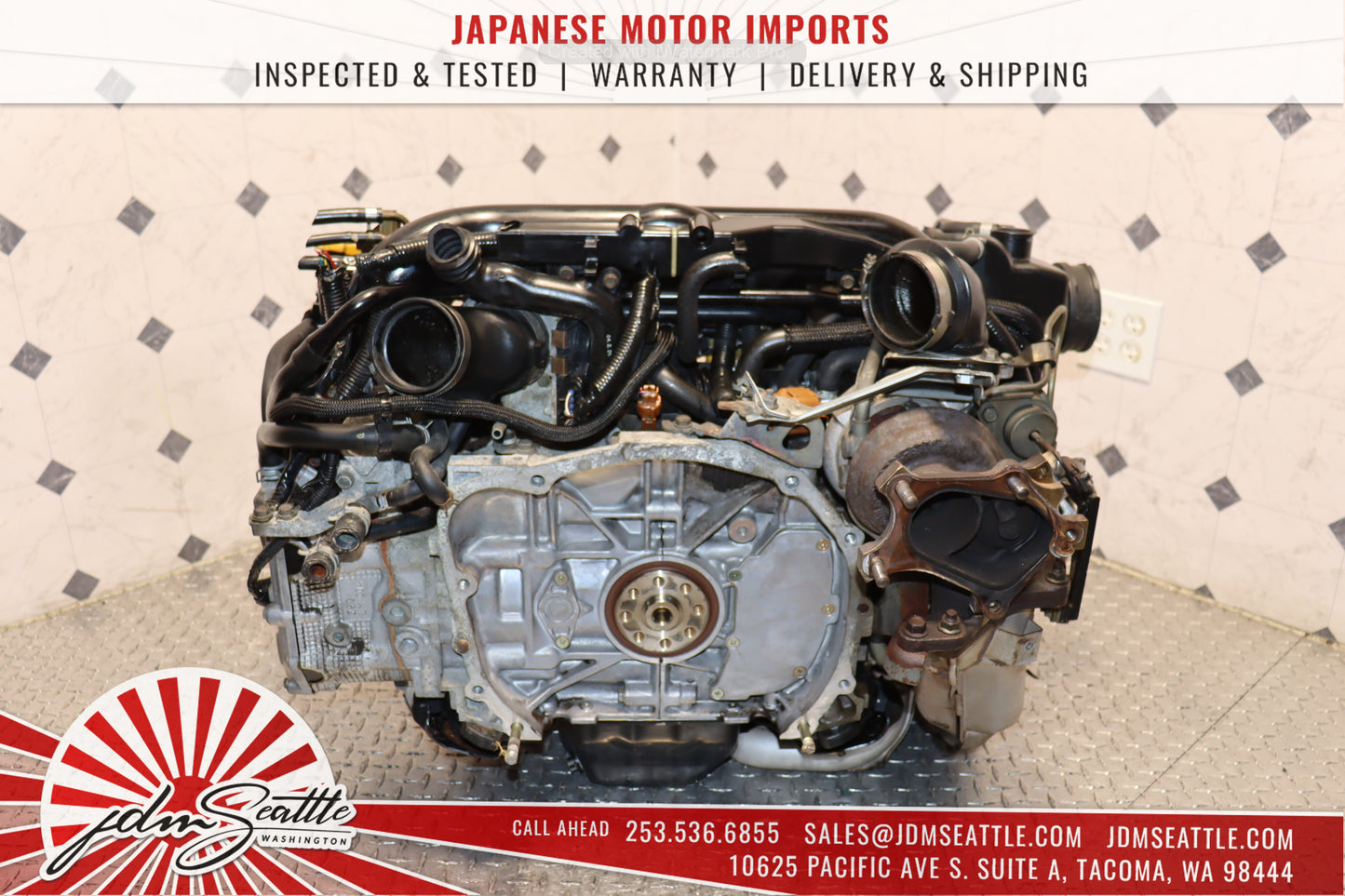 JDM EJ20X 04-06 SUBARU LEGACY / FORESTER XT / BAJA - 2.0L TURBO REPLACEMENT TO 2.5L