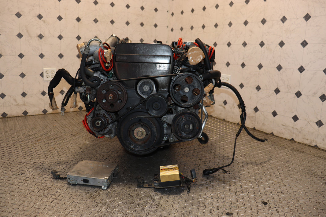 1991-1996 Toyota 1JZ-GTE Non-VVTi Twin Turbo JDM Engine R154 5-Speed Manual Transmission Swap OEM