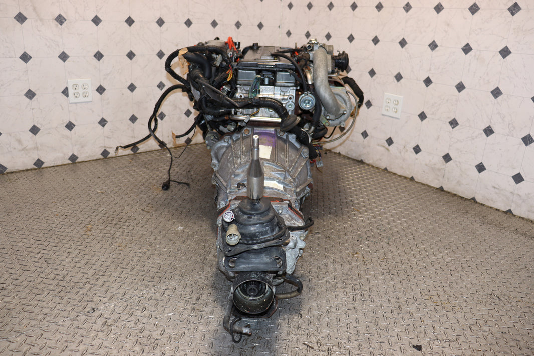 1991-1996 Toyota 1JZ-GTE Non-VVTi Twin Turbo JDM Engine R154 5-Speed Manual Transmission Swap OEM
