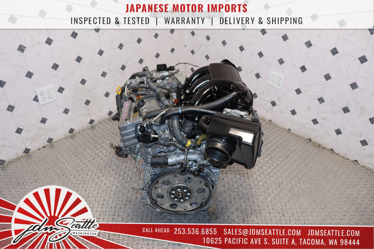 JDM 2GR 3.5L ENGINE 07-12 TOYOTA CAMRY RAV4 HIGHLANDER / 07-12 LEXUS RX350 MOTOR 2GR-FSE V6 RWD